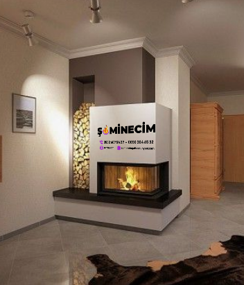 L Tipi Şömine Model 14