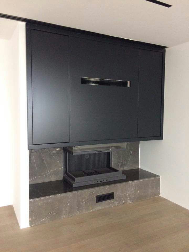 Üç Tarafı Açık Şömine Model 11