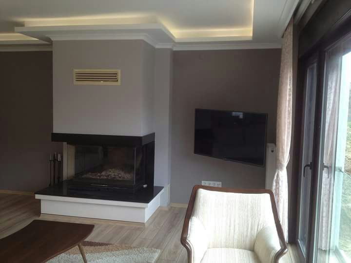 Üç Tarafı Açık Şömine Model 13